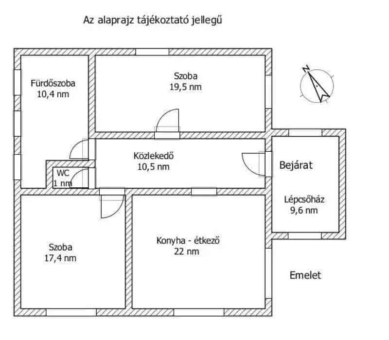180m2-es Két Generációs Családi Ház Garázzsal És Gyümölcsössel