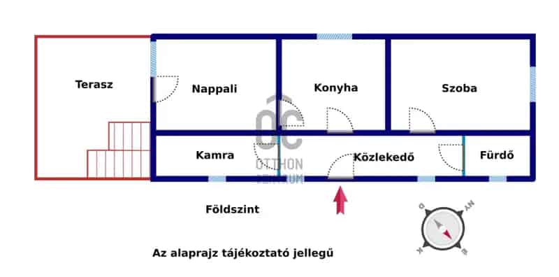 Zánkai eladó családi ház Balatoni panorámával