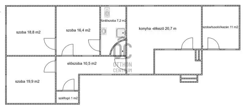 Eladó családi ház Beregdarócon 97 nm 3 szoba
