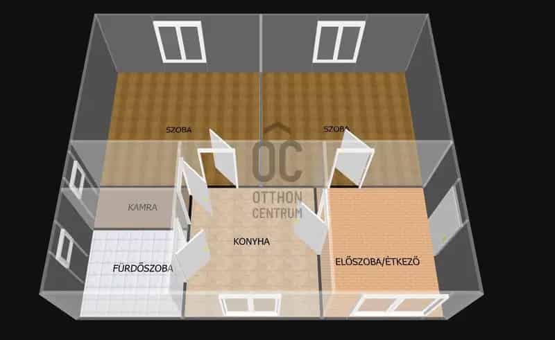 67m2-es családi ház eladó Ősiben