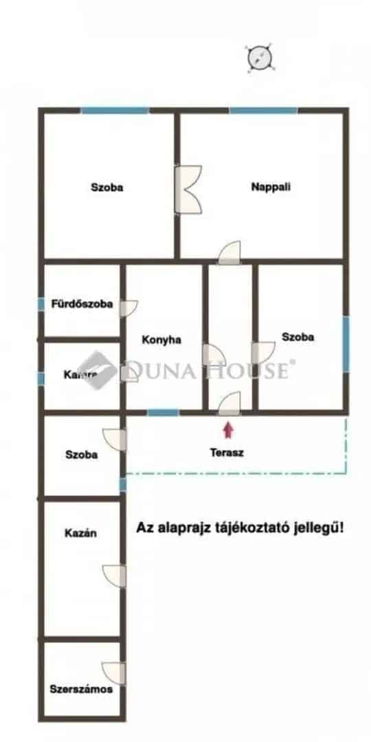 Gyömrői családi ház eladó felújítandó állapotban