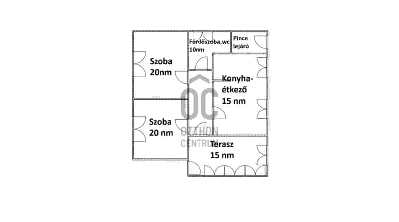 Nyírábrány családi ház eladó - 80 m² - 2889 m² telek