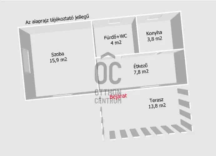 Törökbálint Annahegy 31nm-es nyaraló eladó 743nm telekkel