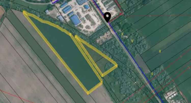 Bicske közeli 60 159 m2-es mezőgazdasági terület eladó