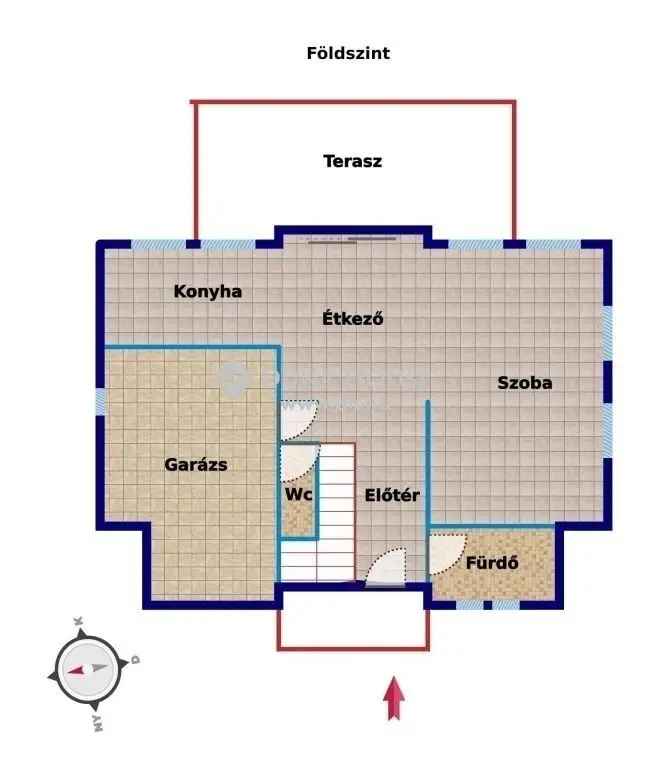 Alsógöd 5 szobás családi ház eladó alacsony rezsivel