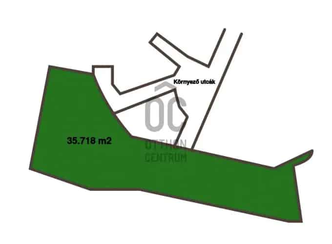 Ürömi eladó telek befektetésnek 17 573 m2