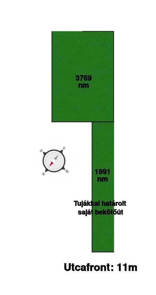 5633 nm-es Belterületi Telek Eladó