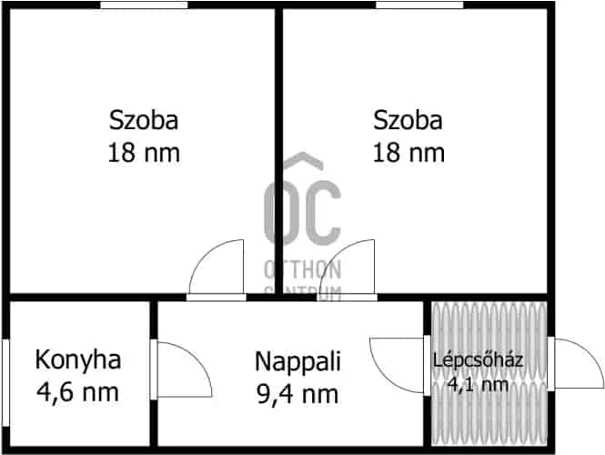 Balajti családi ház eladó - 2 szoba, vegyes tüzelésű kályha