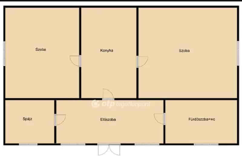 Kaba családi ház eladó 1171m2 telekkel