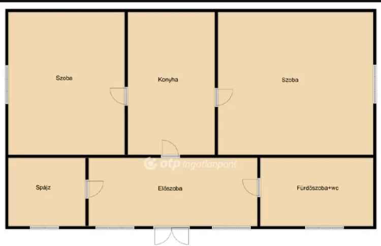 Kaba családi ház eladó 1171m2 telekkel