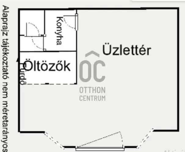 Budapest XVI kerulet elado uzlethelyiseg Matyasfoldon 42 nm