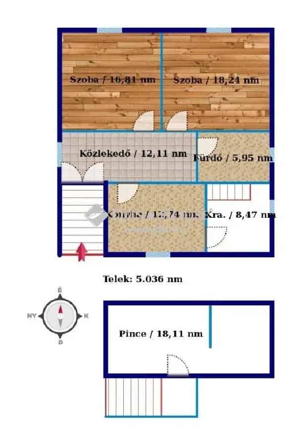 Felujítandó ház 5000 nm telekkel Zala megyében