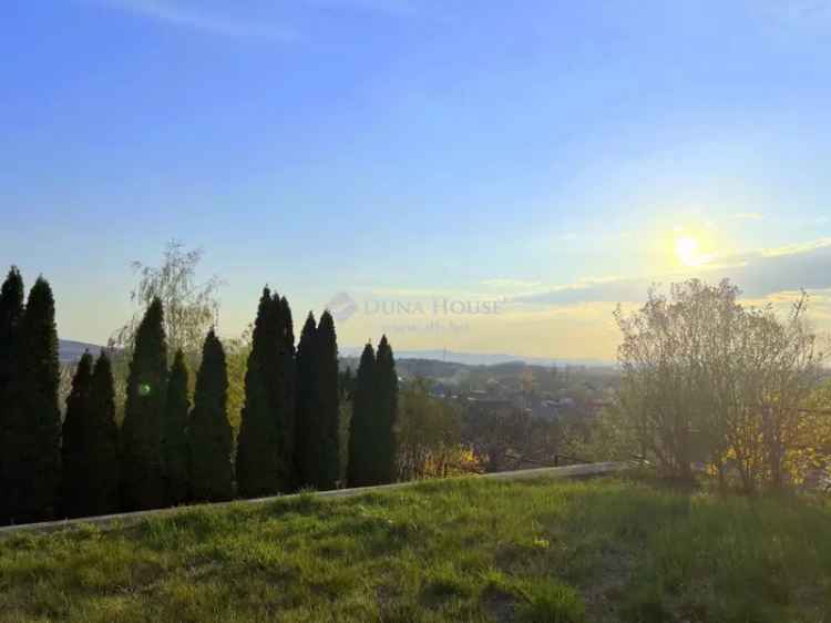 Eladó panorámás telek Mogyoródon 1244 nm