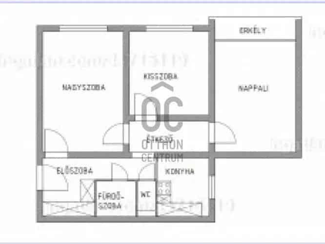 Debrecen Gyergyó utca 71 nm-es 3 szobás erkélyes panel lakás eladó