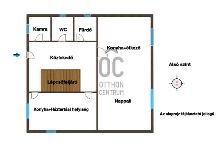 Zirci családi ház eladó - 125 nm - 4 szoba - felújított
