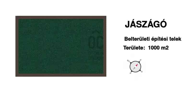 Jászágói eladó telek 1000 m2 - Falusi CSOK