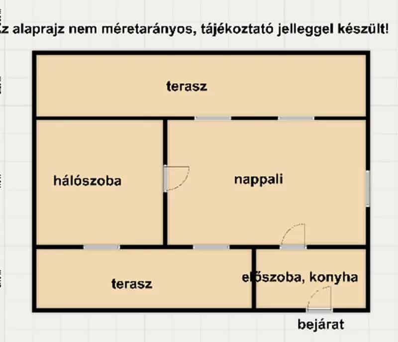 Albertirsai zártkerti üdülő eladó 50nm ház 1901nm telekkel