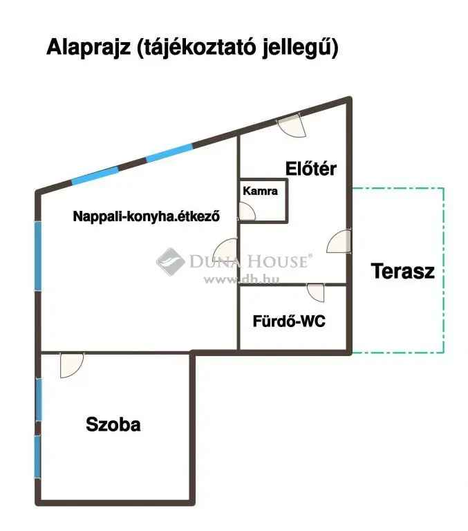 Új építésű 2 szobás lakás Vác belvárosában