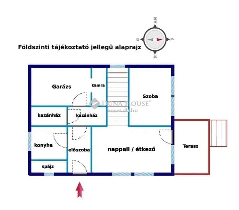 Bocskaikert családi ház eladó 4 hálószobával Debrecen közelében