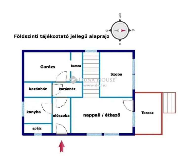 Bocskaikert családi ház eladó 4 hálószobával Debrecen közelében