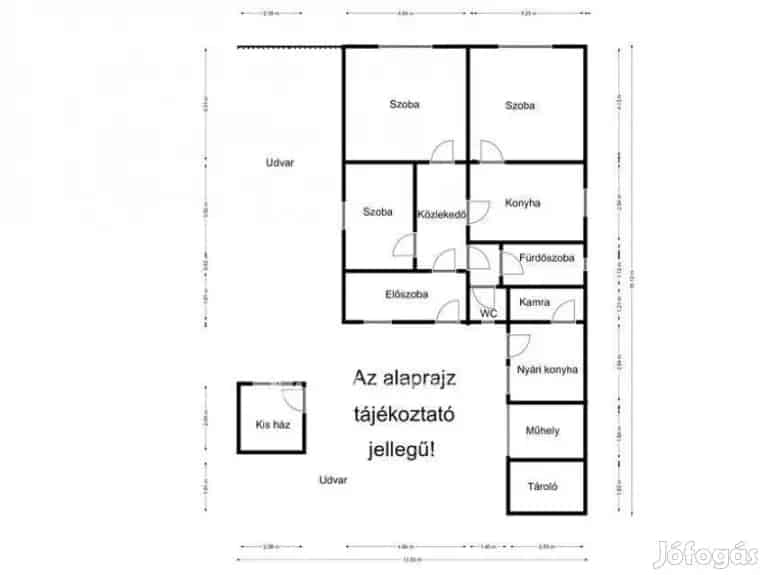 Szeged Szőreg 88 nm-es 3 szobás családi ház eladó