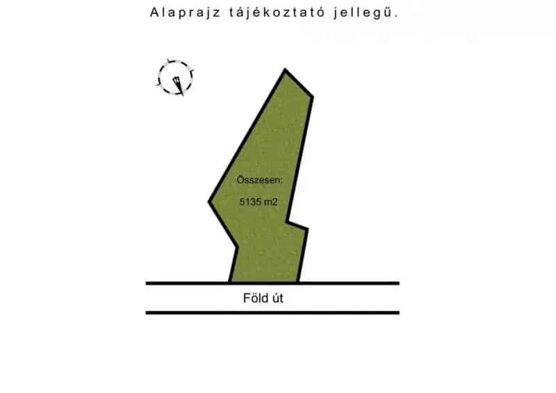 Kehidakustány Telek Eladó 5135 m2 Önellátó Gazdálkodásra