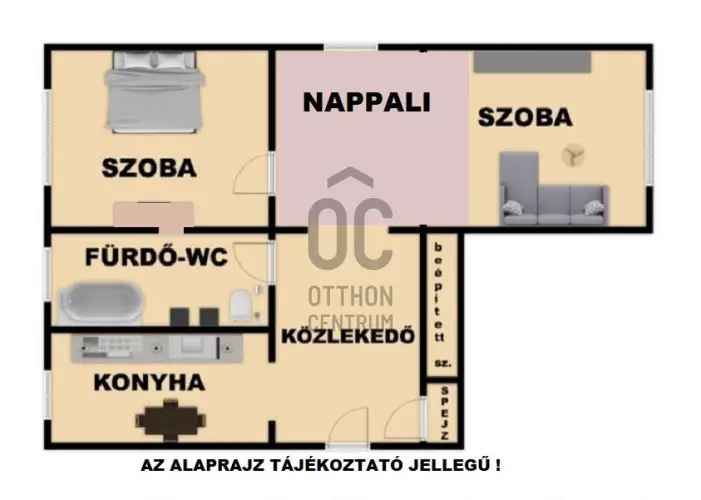 Székesfehérvár Víziváros 56m2 3 szobás lakás eladó H498935
