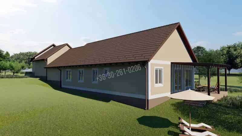 Energiatakarékos Ikerházfél Gyermelyen