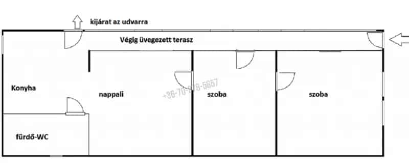 Harkány Családi Ház Eladó 85m2 3 Szoba Melléképülettel