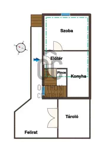 Marcali Telek Eladó - 5342 nm és 7478 nm Zárkert