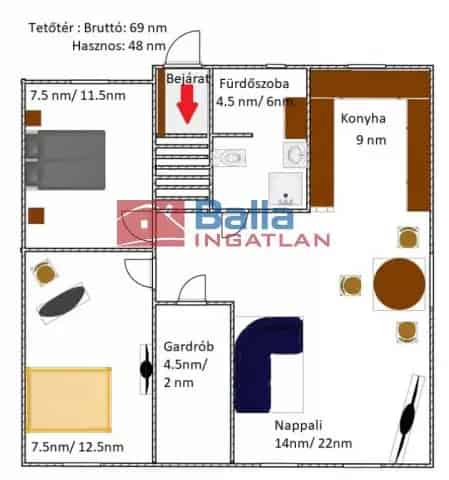 XV Kerulet Rakospalota Kertvaros 2 Generacios Csaladhaz Elado