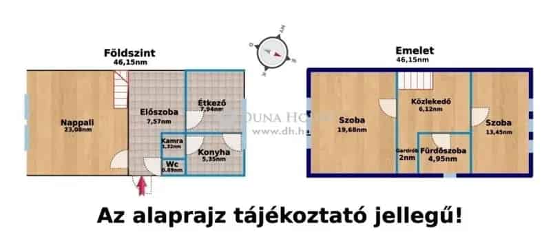 Rákoscsaba ikerházfél eladó 3 szoba 500 nm telekkel