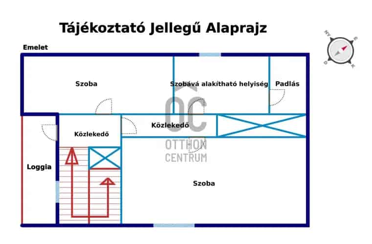 Ócsai családi ház eladó kétgenerációs kialakítással