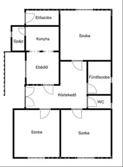 95 m2-es családi ház Megyaszón - bővíthető, modernizálható