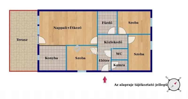 Ikerház eladó Cserszegtomajban - zöldövezet - 3 hálószoba