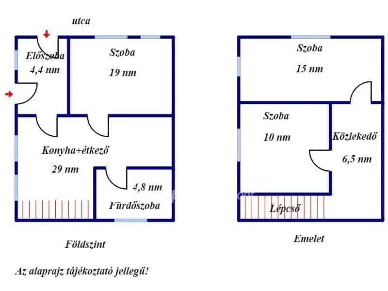 Jászberényi családi ház eladó - 88 7 nm - 3 szoba
