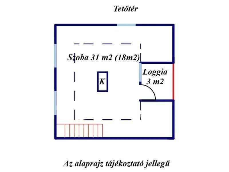 Gyula Városerdő 65 m2-es Tetőtéri Ház Eladó