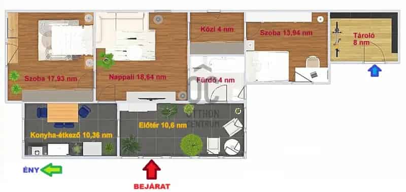 Veresegyházi családi ház eladó 80 nm 3 szoba felújított