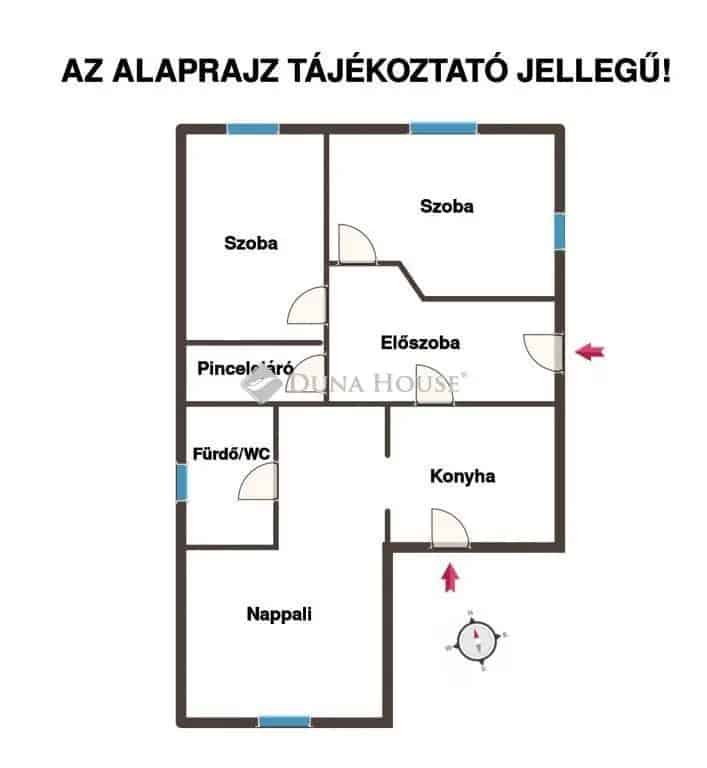 Tárnok Öreghegy 72nm-es családi ház eladó 1263nm telekkel