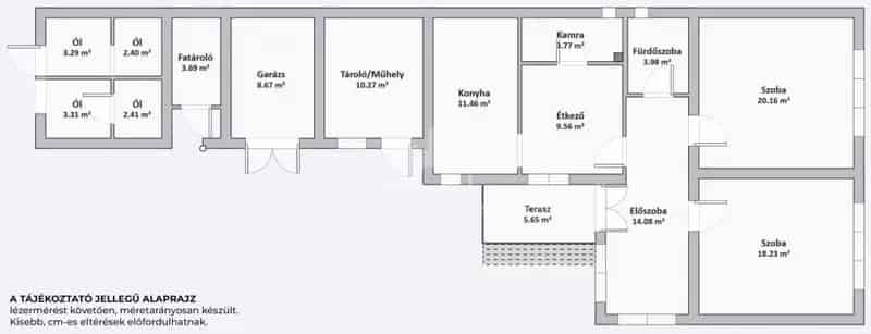 Berhidai családi ház eladó 1259 m2-es telken 3 szobával