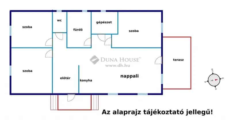 Új építésű családi ház Sülysápon 732 m2-es telken