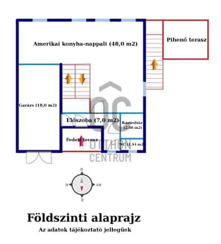 Ófalui családi ház eladó - 3 szintes, 2 lakás, dupla garázs