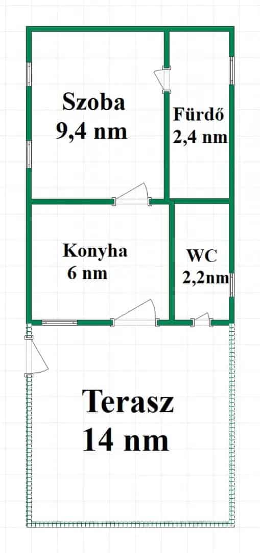 Dunakeszi Tőzeg tavaknál eladó 34 nm-es faház 130 nm-es telekkel