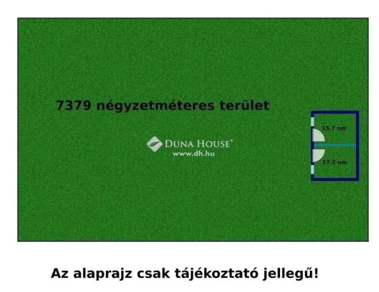 7379 nm-es tanya eladó Csévharaszt környékén