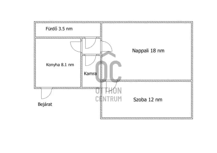 Budapest X kerulet 43 nm-es házrész eladó felújítandó