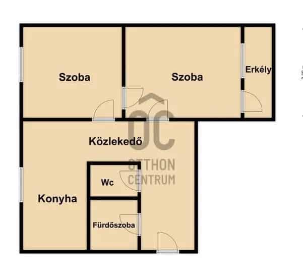 Székesfehérvár Köfém Lakótelep 52 nm-es 2 szobás lakás eladó