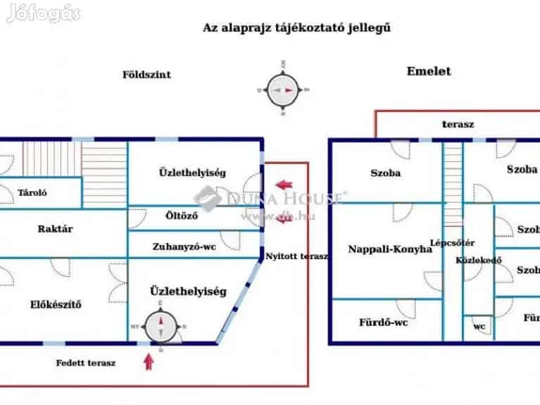 Gárdonyi családi ház üzlethelyiséggel eladó - napelem rendszerrel