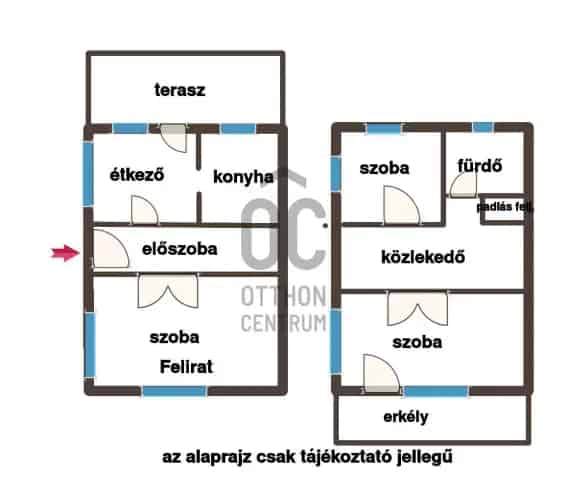 Váci eladó ikerház 3 szoba garázzsal DHZ063497