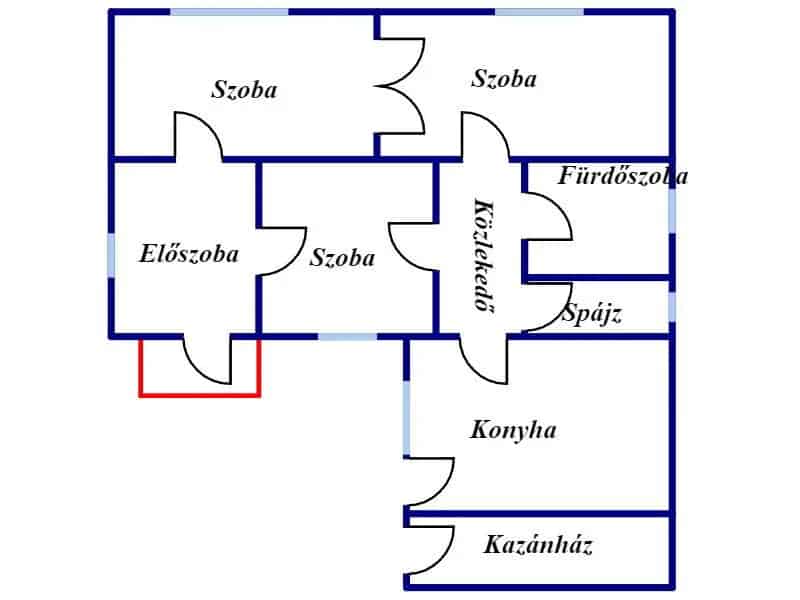 Dombóvár családi ház eladó felújítandó 4 szoba kerttel