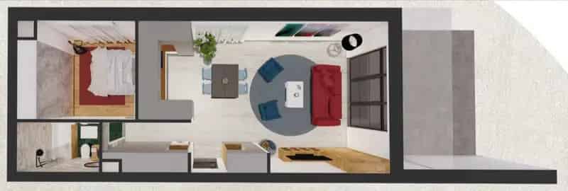 Balatonalmádi Bauhaus Stílusú Új Építésű Nyaraló